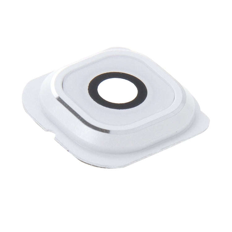 For Galaxy S6 Edge / G925 10pcs Camera Lens Cover with Sticker (White)