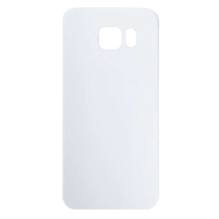 For Galaxy S6 Edge / G925 Battery Back Cover (White)