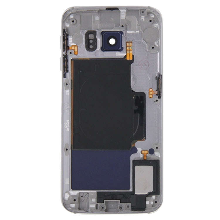 For Galaxy S6 Edge / G925 Full Housing Cover (Back Plate Housing Camera Lens Panel + Battery Back...