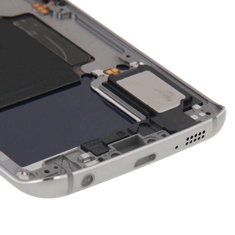 For Galaxy S6 Edge / G925 Full Housing Cover (Back Plate Housing Camera Lens Panel + Battery Back...