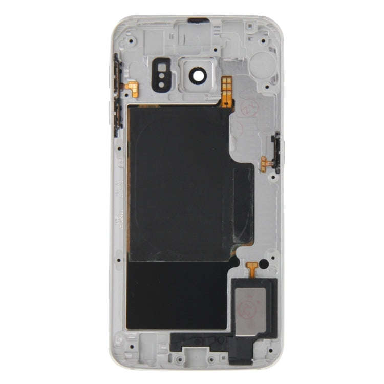 For Galaxy S6 Edge / G925 Full Housing Cover (Back Plate Housing Camera Lens Panel + Battery Back...