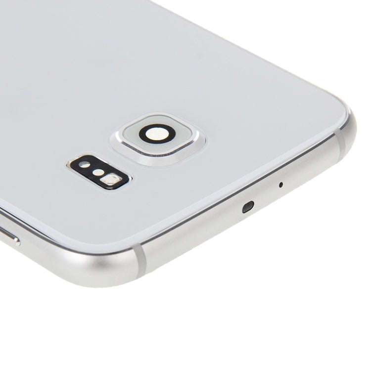 For Galaxy S6 Edge / G925 Full Housing Cover (Back Plate Housing Camera Lens Panel + Battery Back...
