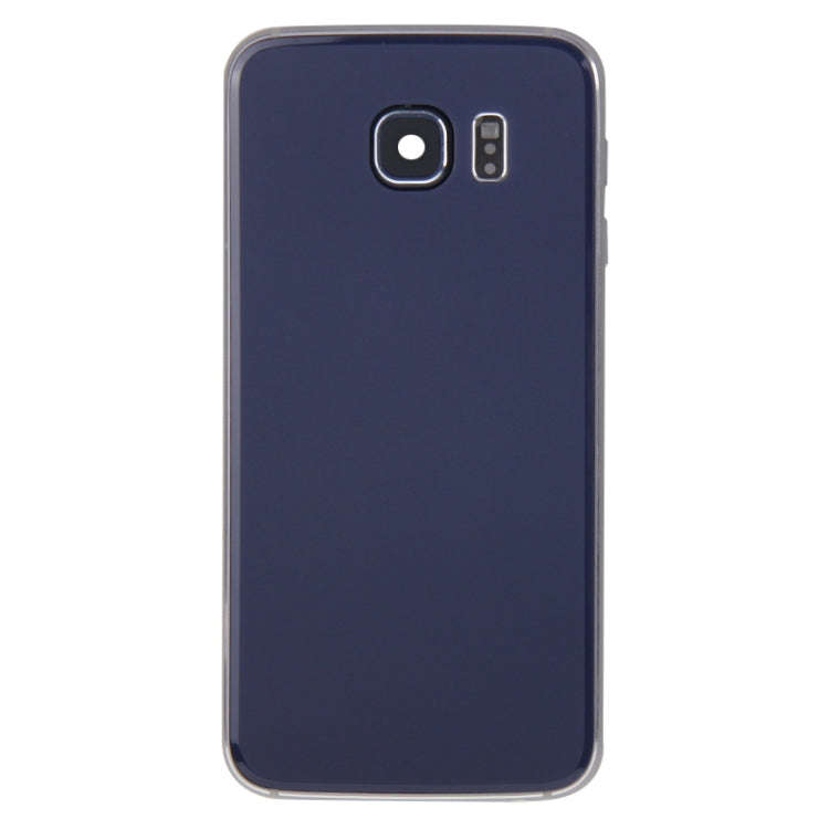 For Galaxy S6 Edge / G925 Full Housing Cover (Front Housing LCD Frame Bezel Plate + Back Plate Ho...