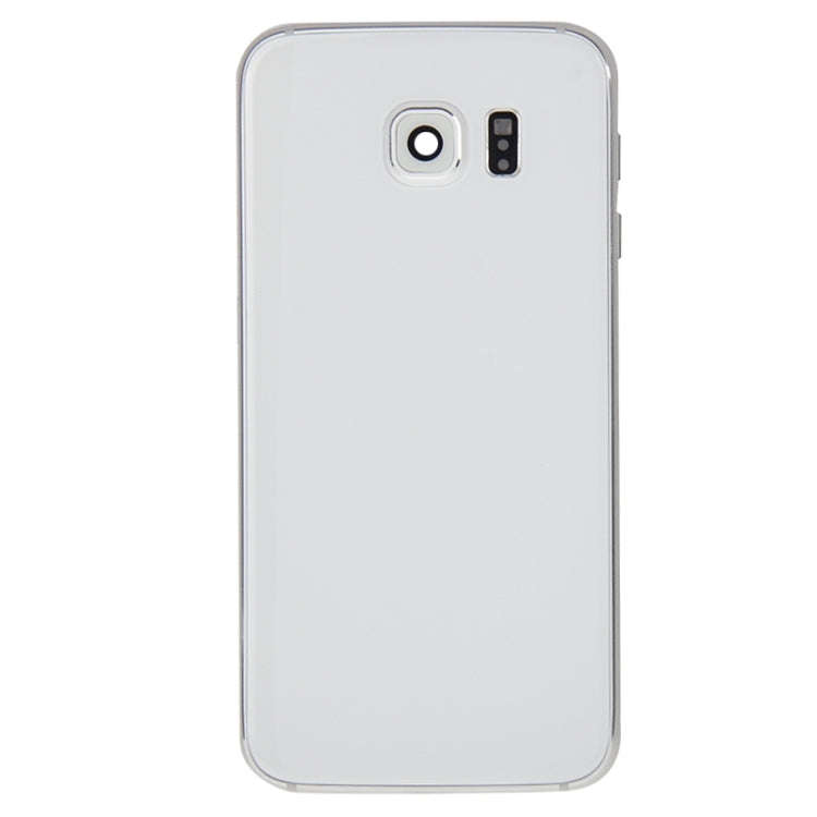 For Galaxy S6 Edge / G925 Full Housing Cover (Front Housing LCD Frame Bezel Plate + Back Plate Ho...