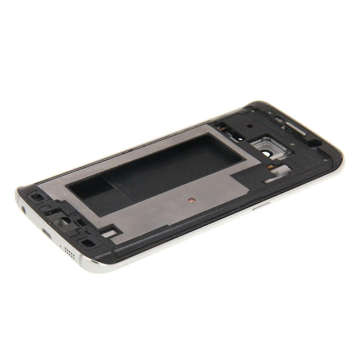 For Galaxy S6 Edge / G925 Full Housing Cover (Front Housing LCD Frame Bezel Plate + Back Plate Ho...