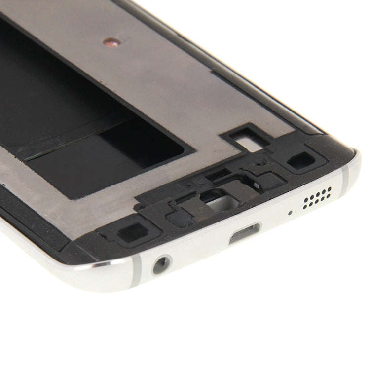 For Galaxy S6 Edge / G925 Full Housing Cover (Front Housing LCD Frame Bezel Plate + Back Plate Ho...