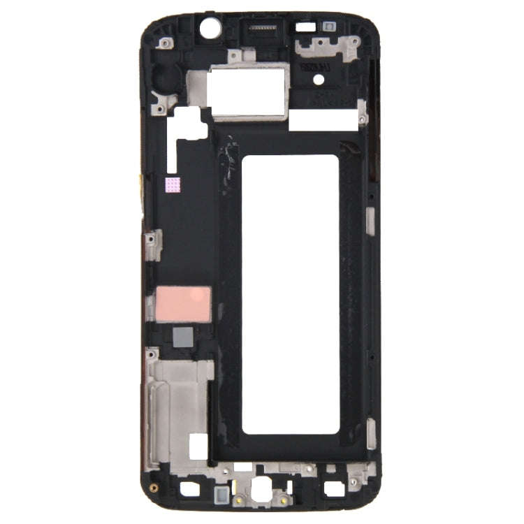 For Galaxy S6 Edge / G925 Full Housing Cover (Front Housing LCD Frame Bezel Plate + Battery Back ...