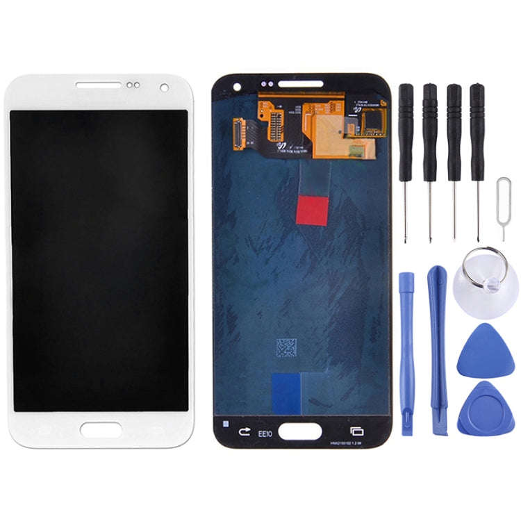 LCD Display + Touch Panel for Galaxy E7(White)