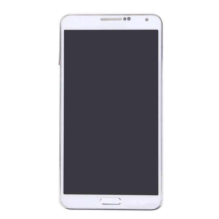 Original LCD Display + Touch Panel with Frame for Galaxy Note III / N900A / N900T(White)