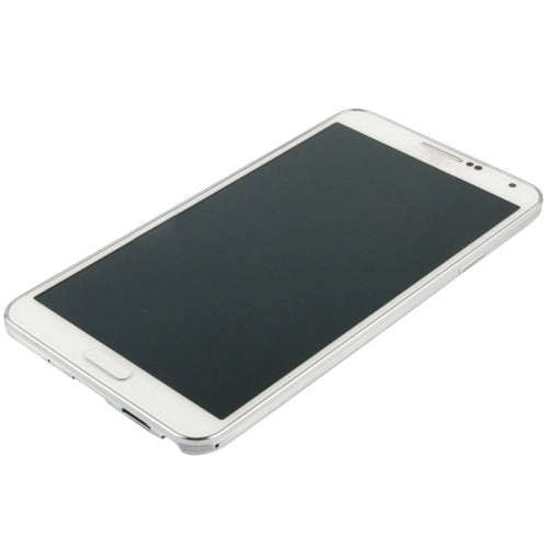 Original LCD Display + Touch Panel with Frame for Galaxy Note III / N9006(White)