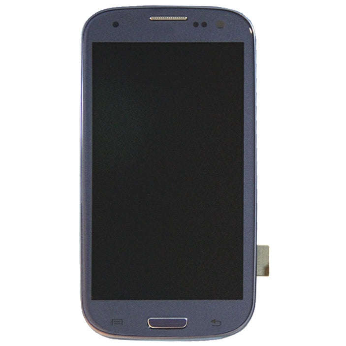 Original LCD Display + Touch Panel with Frame for Galaxy SIII LTE / i9305(Blue)