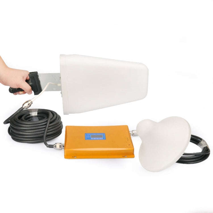 Mobile LED DCS 1800MHz & GSM 900MHz Signal Booster / Signal Repeater with Logarithm Periodic Ante...