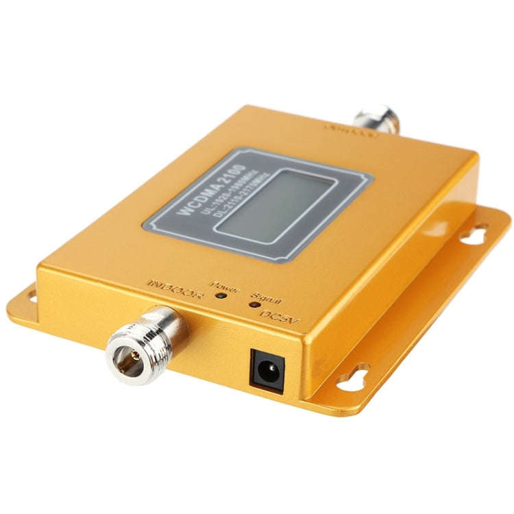 WCDMA 2100MHz Mobile Phone Signal Booster / LCD Signal Repeater with Sucker Antenna