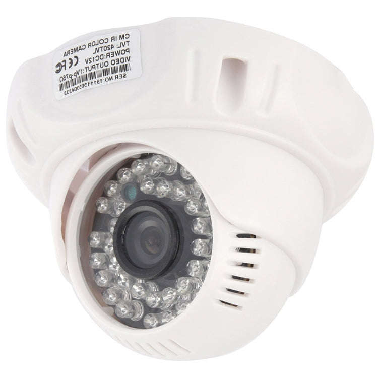 CMOS 420TVL 3.6mm Lens ABS Material Color Infrared Camera with 36 LED, IR Distance: 20m