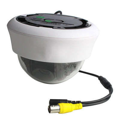 1/3 SONY Color 600TVL Dome CCD Camera, IR Distance: 15m