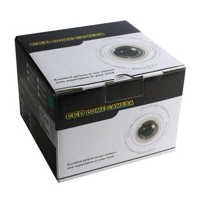 1/3 SONY Color 600TVL Dome CCD Camera, IR Distance: 15m