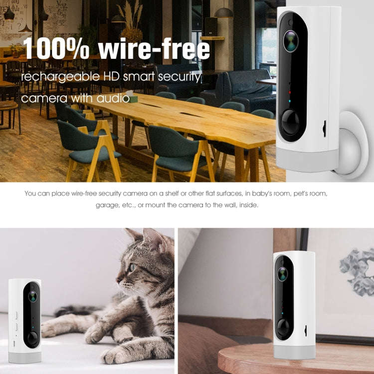 A1 WiFi Wireless 720P IP Camera, Support Night Vision / Motion Detection / PIR Motion Sensor, Two...