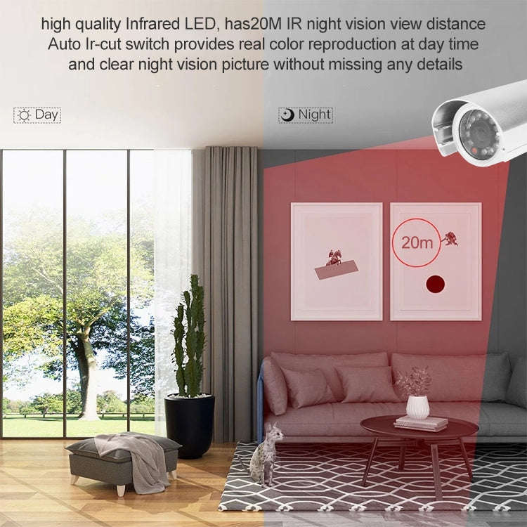 1 / 3 inch Sony 420TVL 6mm Fixed Lens Array LED & Waterproof Color CCD Video Camera without Brack...