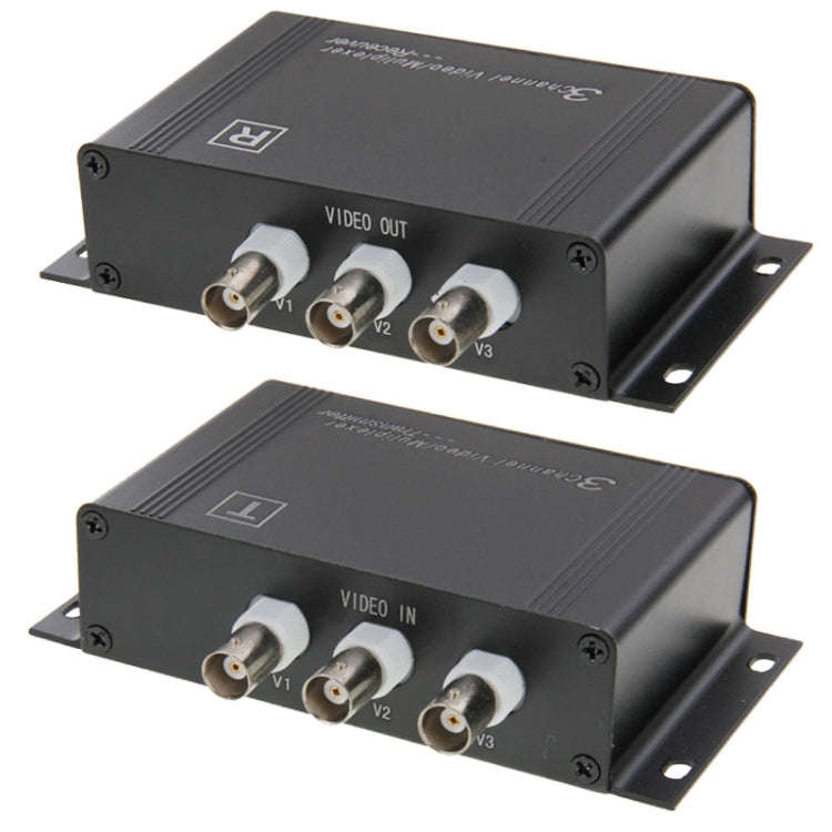 3 Channel Multiplexer Transmitter and Receiver(Black)
