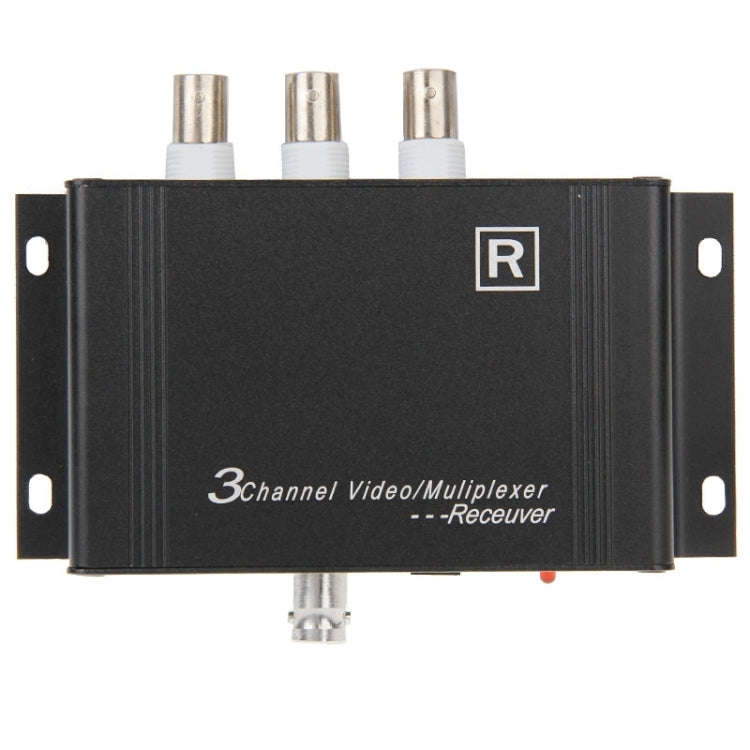 3 Channel Multiplexer Transmitter and Receiver(Black)