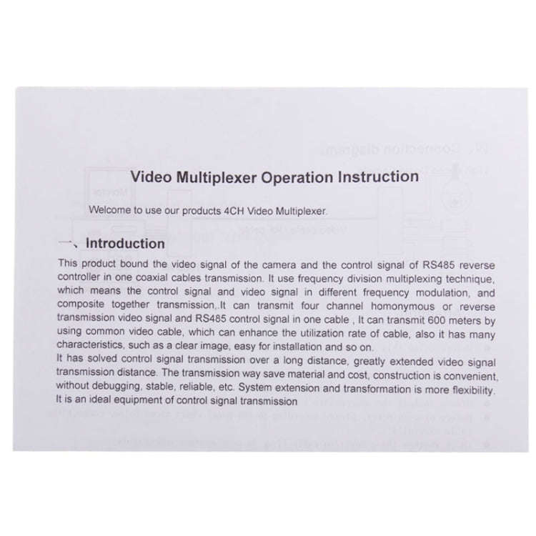 3 Channel Multiplexer Transmitter and Receiver(Black)