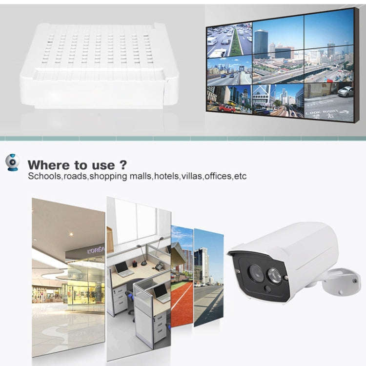 N4B7-Mini/L 4 Ch 720P 1.0 Mega Pixel IP Camera NVR Kit, Support Night Vision / Motion Detection, ...