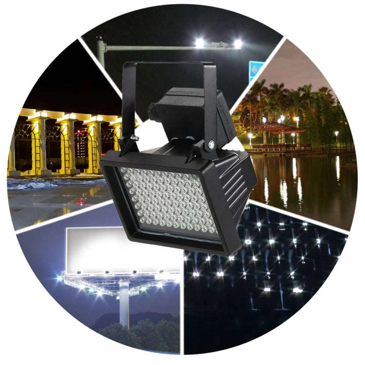 96 LED Auxiliary Light for CCD Camera, IR Distance: 100m (ZT-496WF) , Size: 13x16.8x11cm(Black)