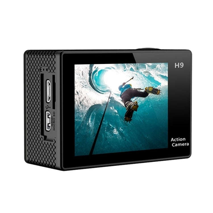 H9 4K Ultra HD1080P 12MP 2 inch LCD Screen WiFi Sports Camera, 170 Degrees Wide Angle Lens, 30m W...
