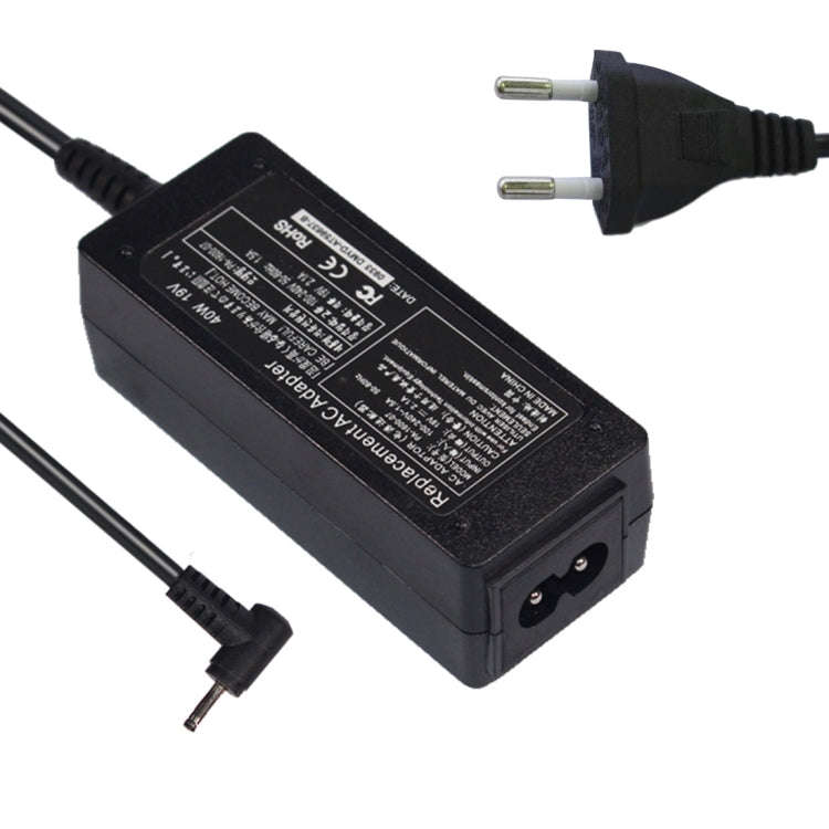19V 2.1A 40W 2.5x0.7mm Power Supply Adapter Charger for Asus N17908 / V85 / R33030 / EXA0901 / XH...