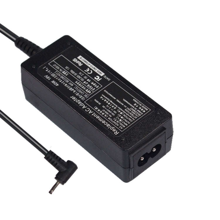 19V 2.1A 40W 2.5x0.7mm Power Supply Adapter Charger for Asus N17908 / V85 / R33030 / EXA0901 / XH...