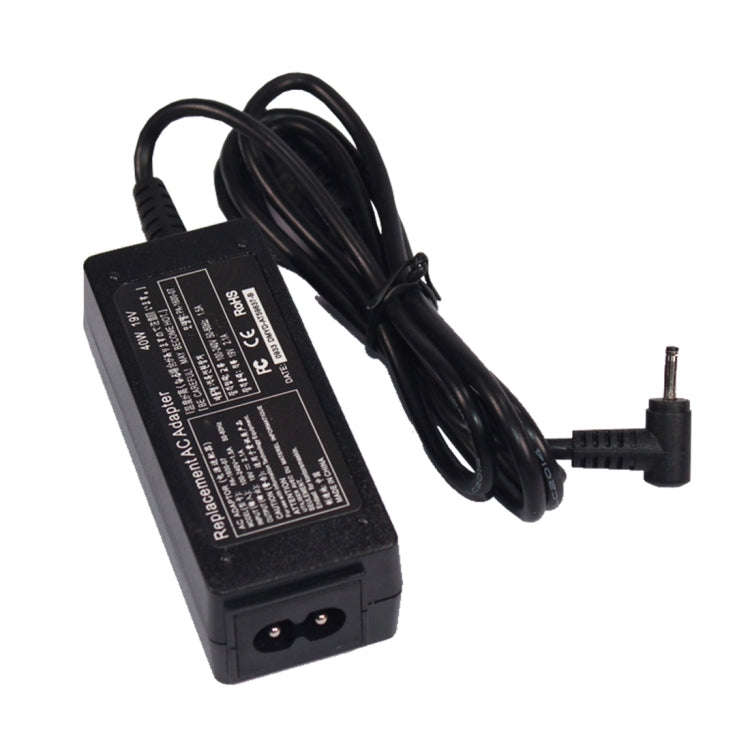 19V 2.1A 40W 2.5x0.7mm Power Supply Adapter Charger for Asus N17908 / V85 / R33030 / EXA0901 / XH...