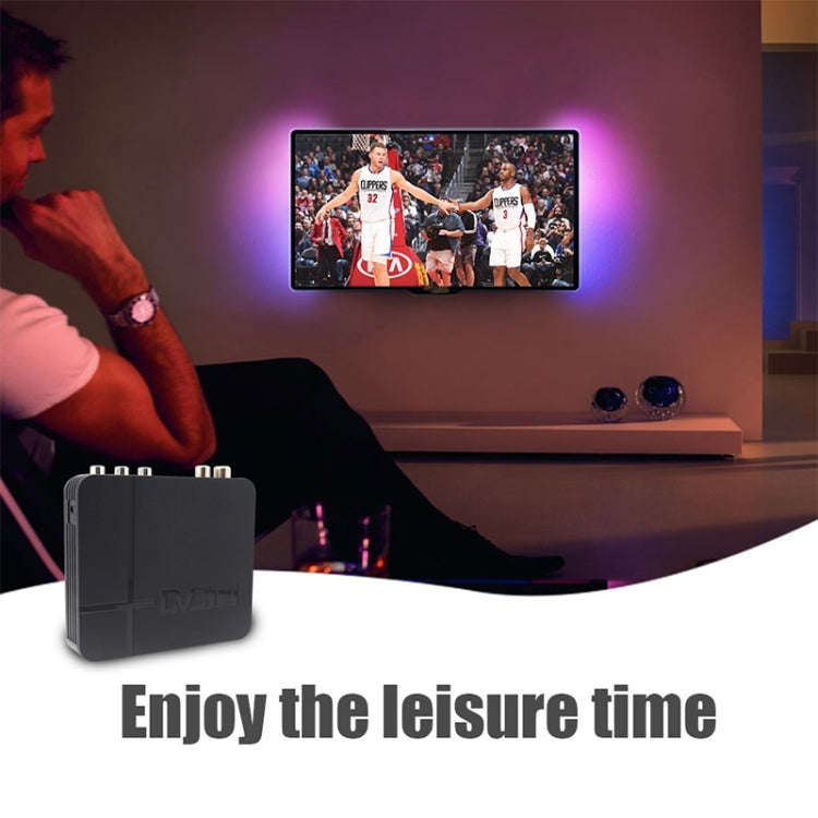 Mini Terrestrial Receiver HD DVB-T2 Set Top Box, Support USB / HDMI / MPEG4 /H.264(UK Plug)