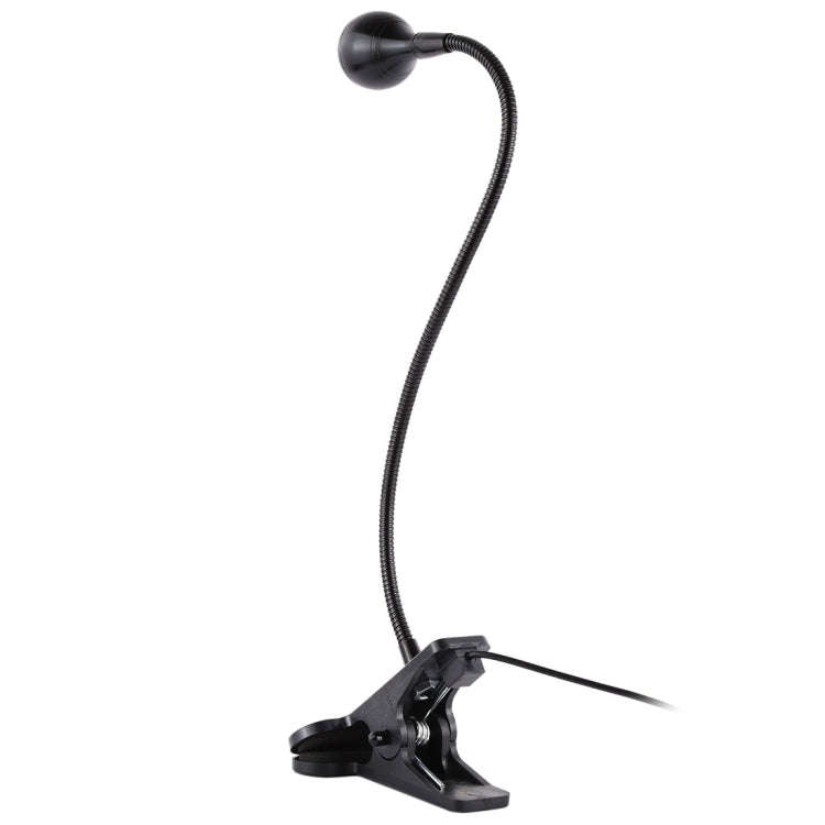 3W 360 Degree Rotation USB Metal Flexible Neck  LED Light with Switch & Clip (Warm White Light Bl...