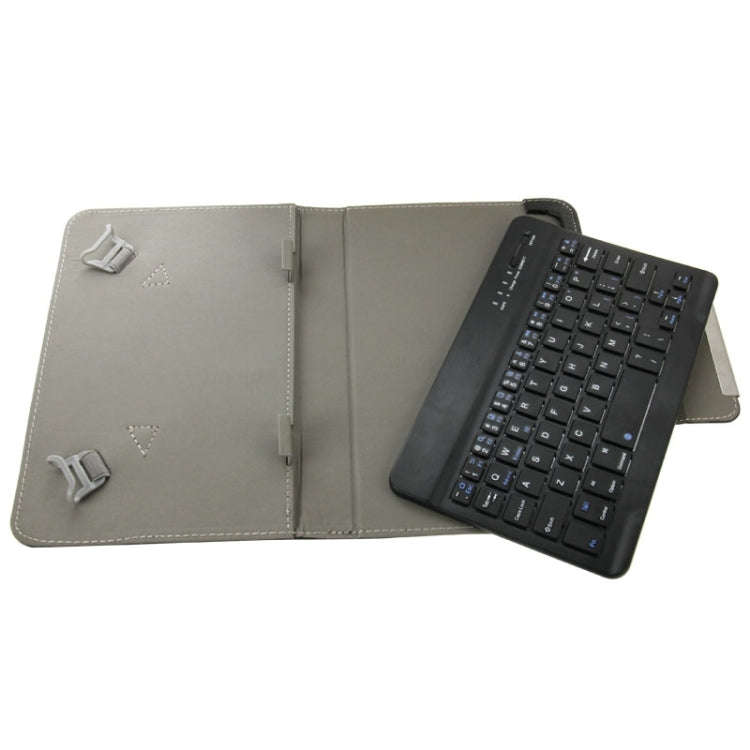 Universal Leather Tablet Case with Separable Bluetooth Keyboard and Holder for 7 inch Tablet PC(B...