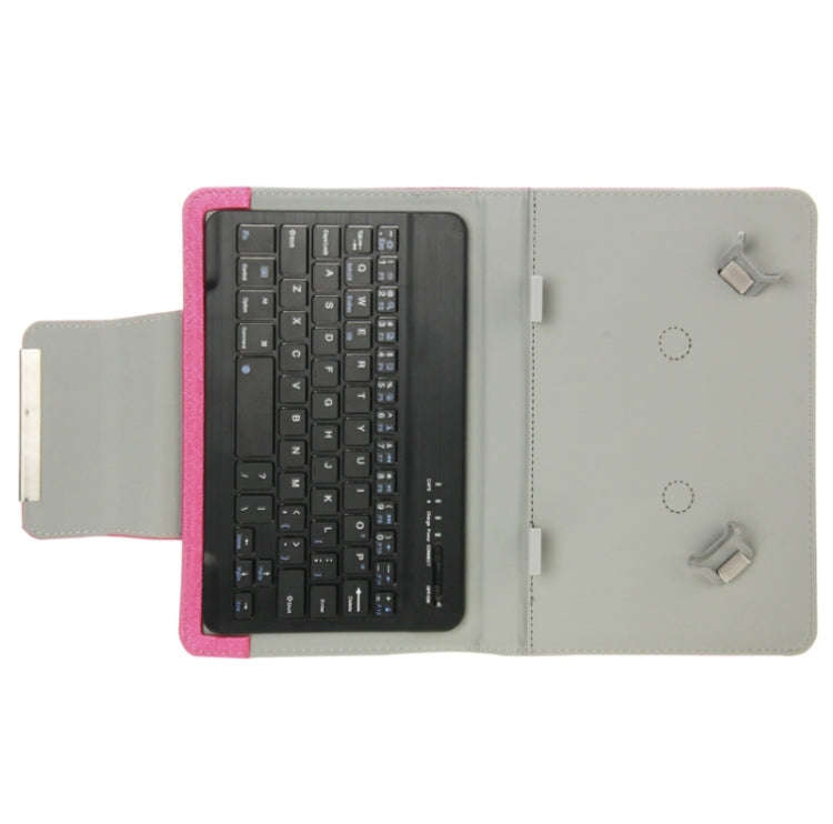 Universal Leather Tablet Case with Separable Bluetooth Keyboard and Holder for 7 inch Tablet PC(M...