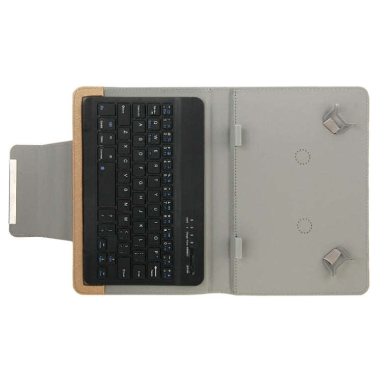 Universal Leather Tablet Case with Separable Bluetooth Keyboard and Holder for 7 inch Tablet PC(G...