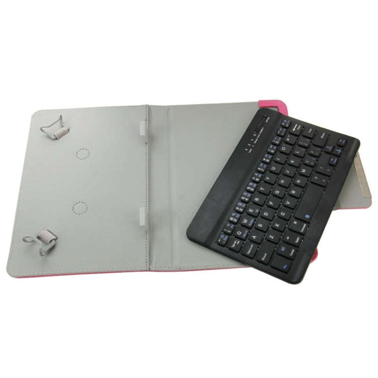 Universal Leather Tablet Case with Separable Bluetooth Keyboard and Holder for 10.1 inch Tablet P...