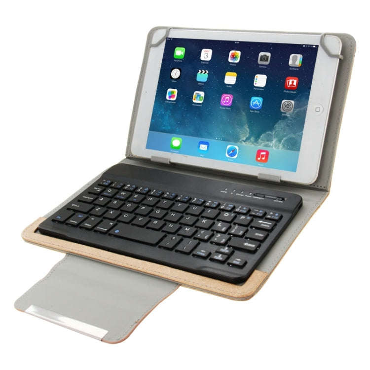 Universal Leather Tablet Case with Separable Bluetooth Keyboard and Holder for 10.1 inch Tablet P...