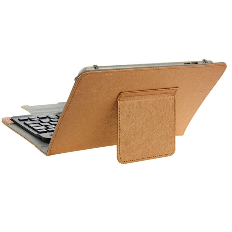 Universal Leather Tablet Case with Separable Bluetooth Keyboard and Holder for 10.1 inch Tablet P...