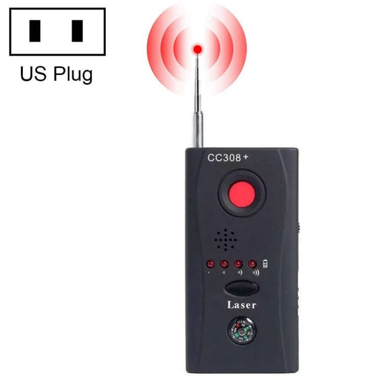 CC308+ Multi Wireless Camera Lens Detector Radio Wave Signal Detect Full-range RF GSM Device Find...
