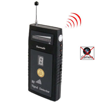 RF Signal Detector / Wireless & Wired Camera Detector / Bug Detector / Radio Frequency Devices wi...