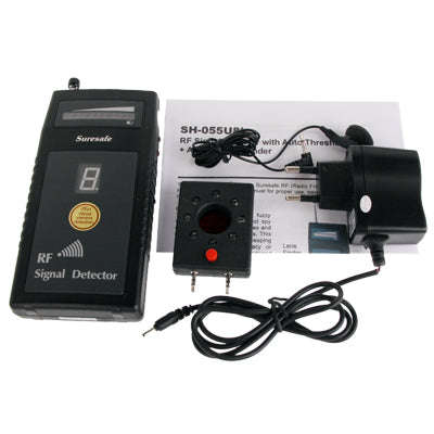 RF Signal Detector / Wireless & Wired Camera Detector / Bug Detector / Radio Frequency Devices wi...