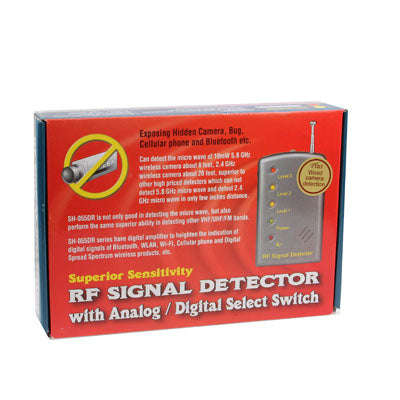 Superior Sensitivity RF Signal Detector / Digital Signals of Bluetooth / WLAN / Wi-Fi with Analog...