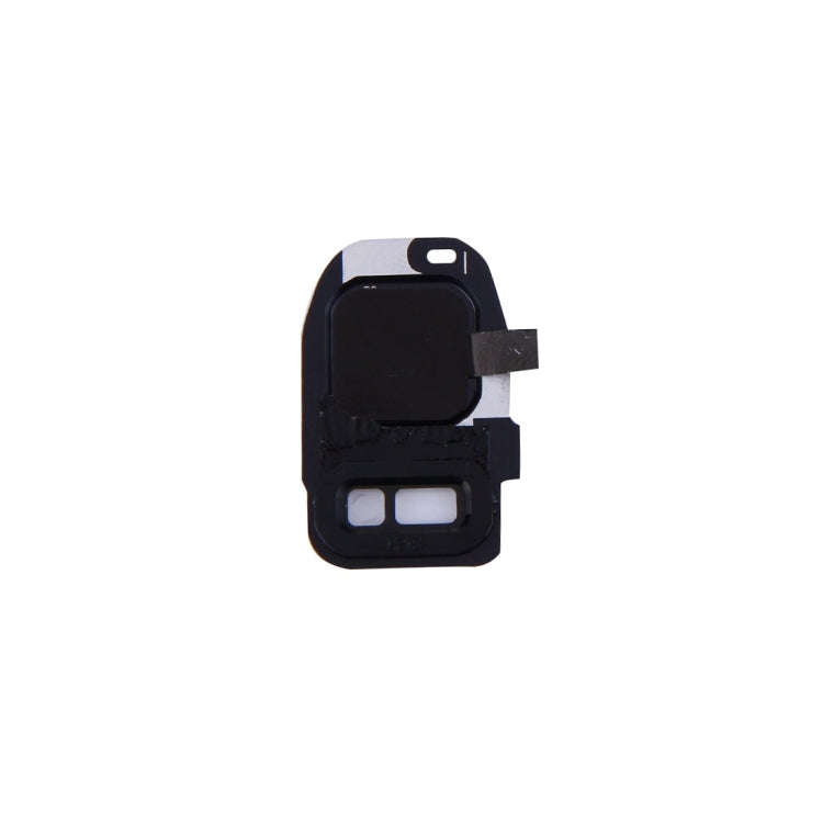 For Galaxy S7 / G930 10pcs Rear Camera Lens Cover + Flashlight Bracker (Black)
