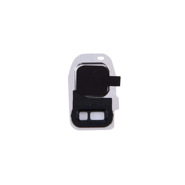 For Galaxy S7 / G930 10pcs Rear Camera Lens Cover + Flashlight Bracker (Silver)