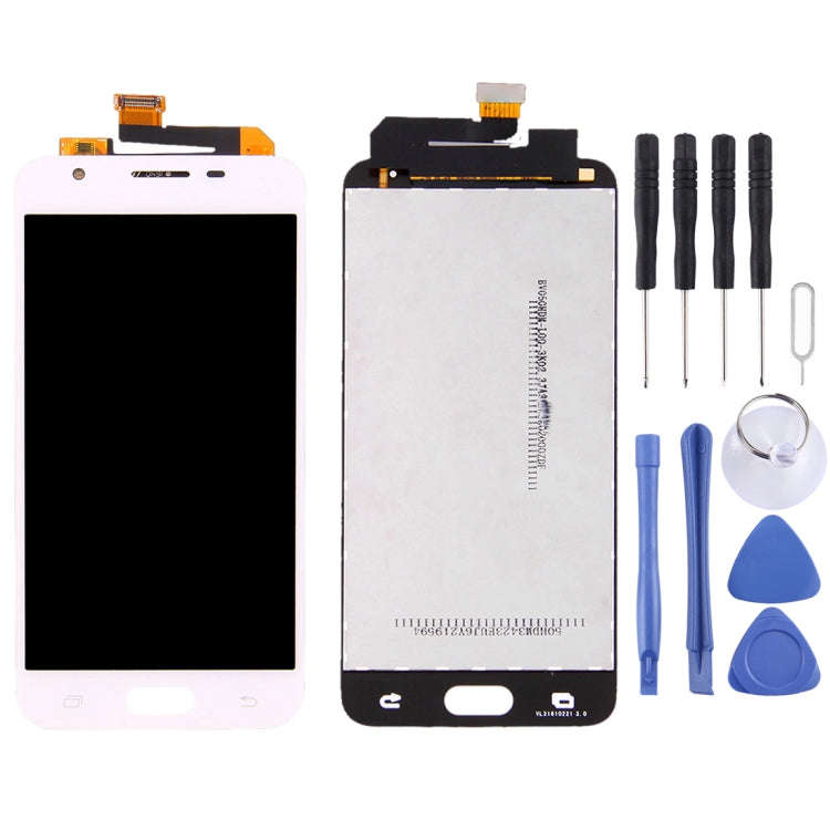 Original LCD Display + Touch Panel for Galaxy On5 (2016) / G570 & J5 Prime, G570F/DS, G570Y(White)