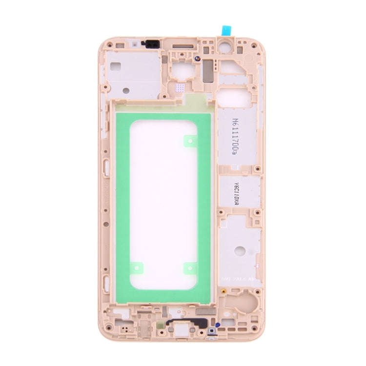 For Galaxy On7 (2016) / G6100 & J7 Prime Middle Frame Bezel (Gold)