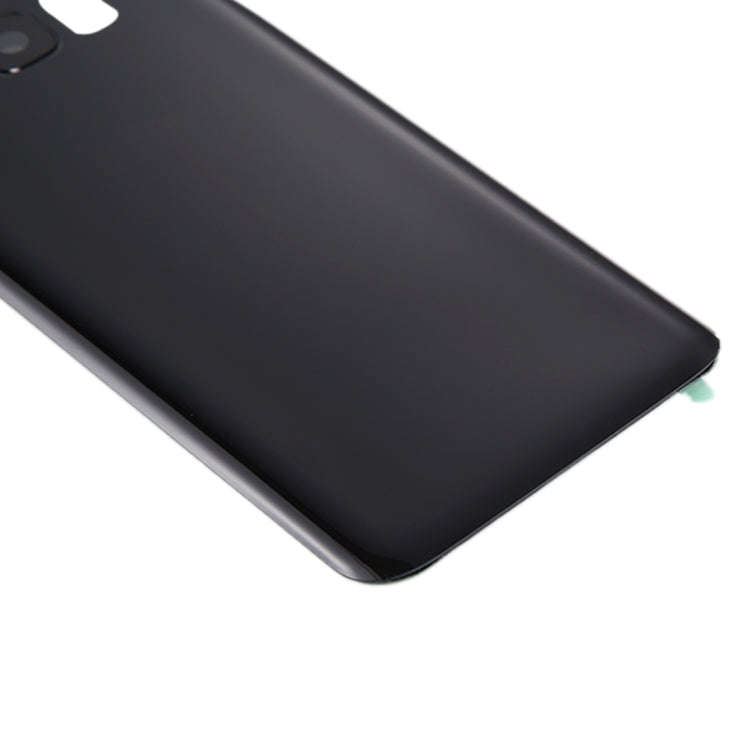 For Galaxy S8 / G950 Battery Back Cover with Camera Lens Cover & Adhesive (Black)