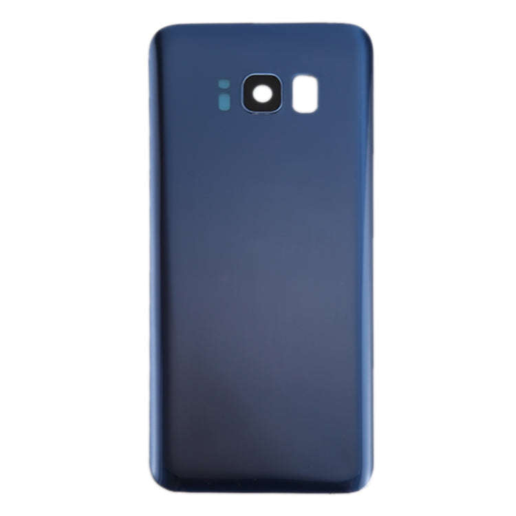 For Galaxy S8+ / G955 Battery Back Cover with Camera Lens Cover & Adhesive (Blue)