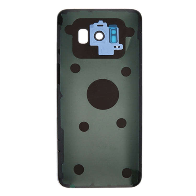 For Galaxy S8+ / G955 Battery Back Cover with Camera Lens Cover & Adhesive (Blue)